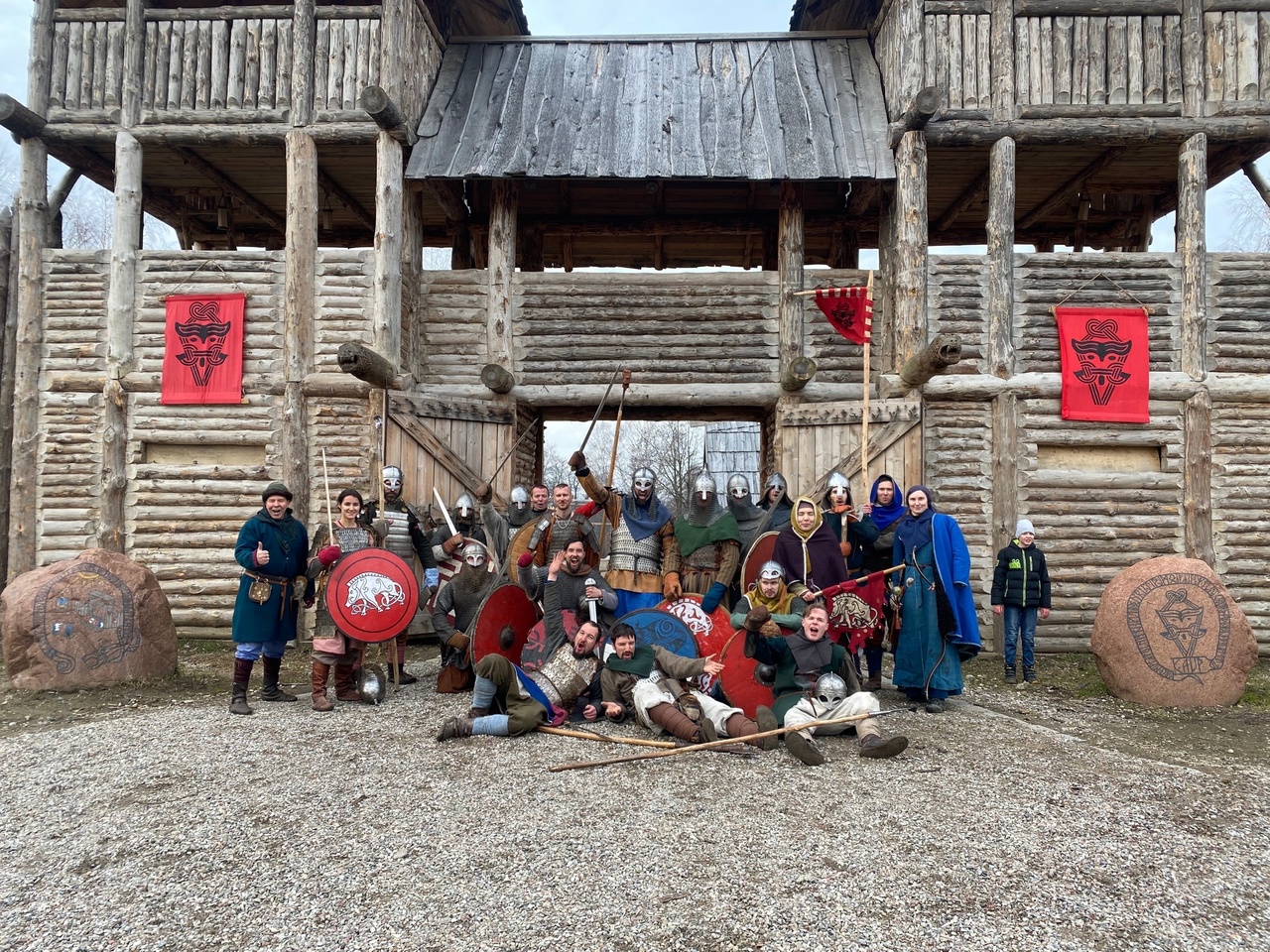 В деревне викингов Кауп в поселке Романово открылся туристический сезон