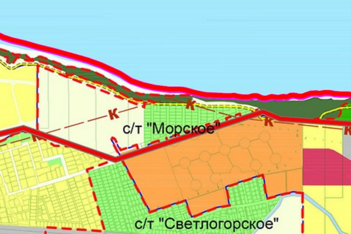 О подготовке строительства берегозащитных сооружений в посёлке Куликово