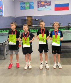 Зеленоградские теннисисты стали победителями первенства региона по настольному теннису