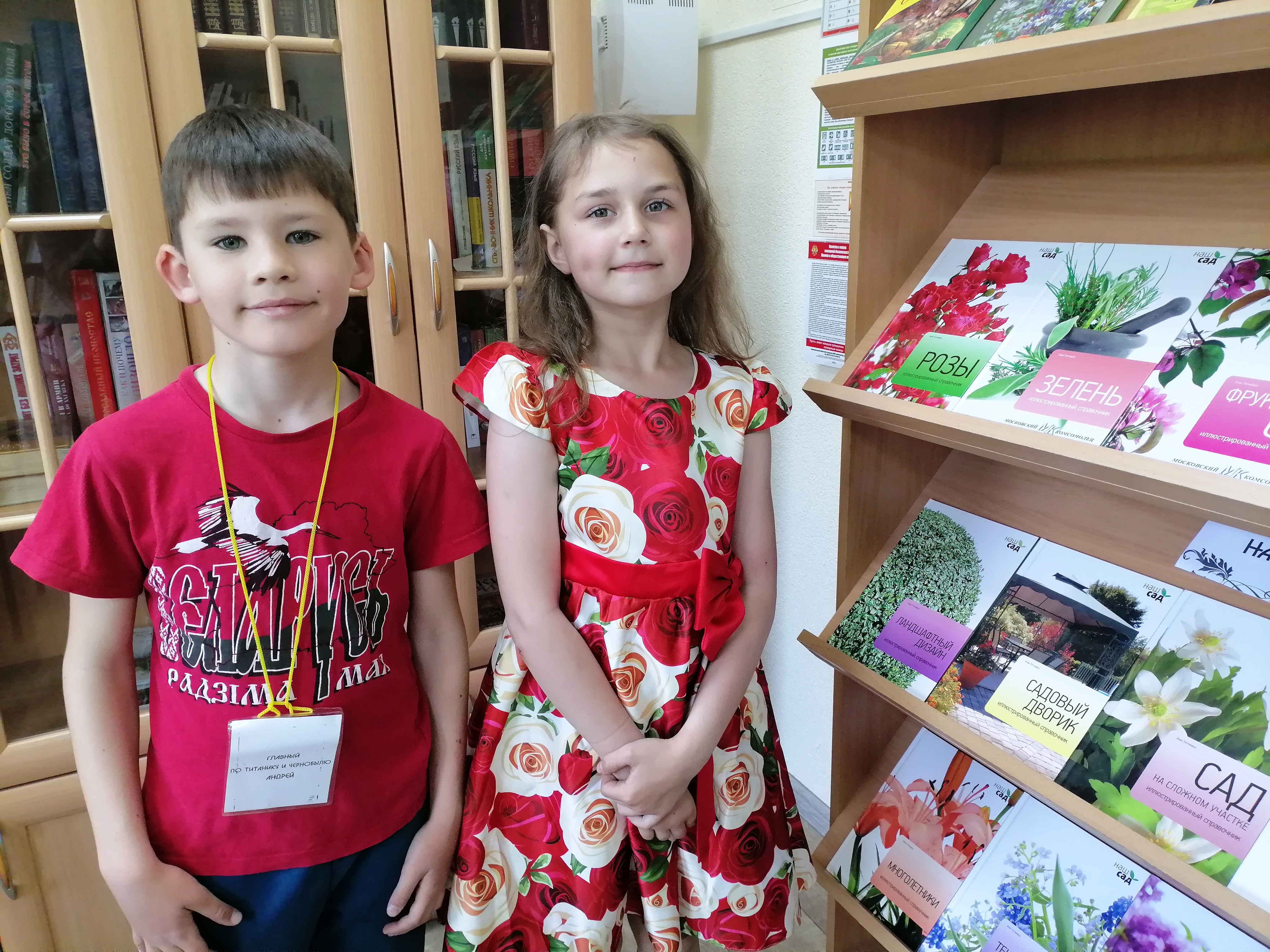 В Колосовке организовали выставку книг о том, как вырастить богатый урожай на приусадебных участках