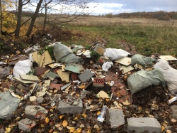 Нарушение экологических требовании на земельном участке в районе поселка Клинцовка