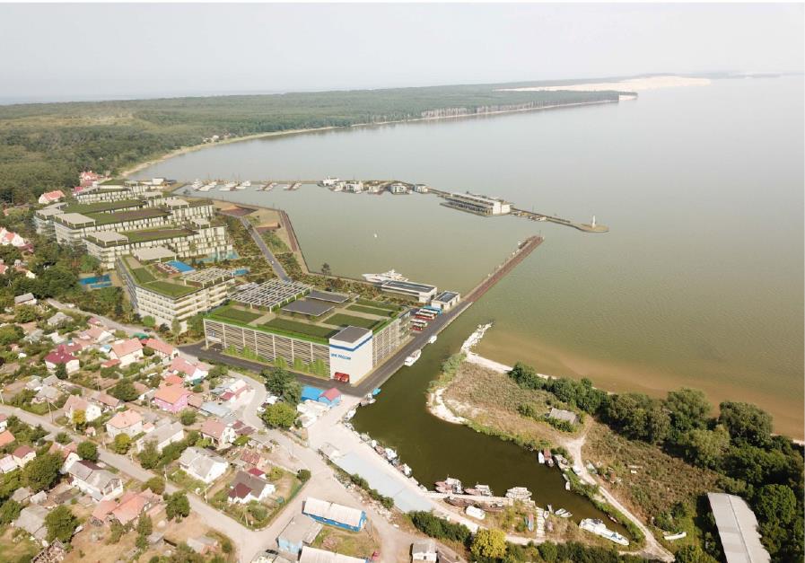 В акватории Куршского залива планируется восстановление береговой полосы  и создание искусственного земельного участка