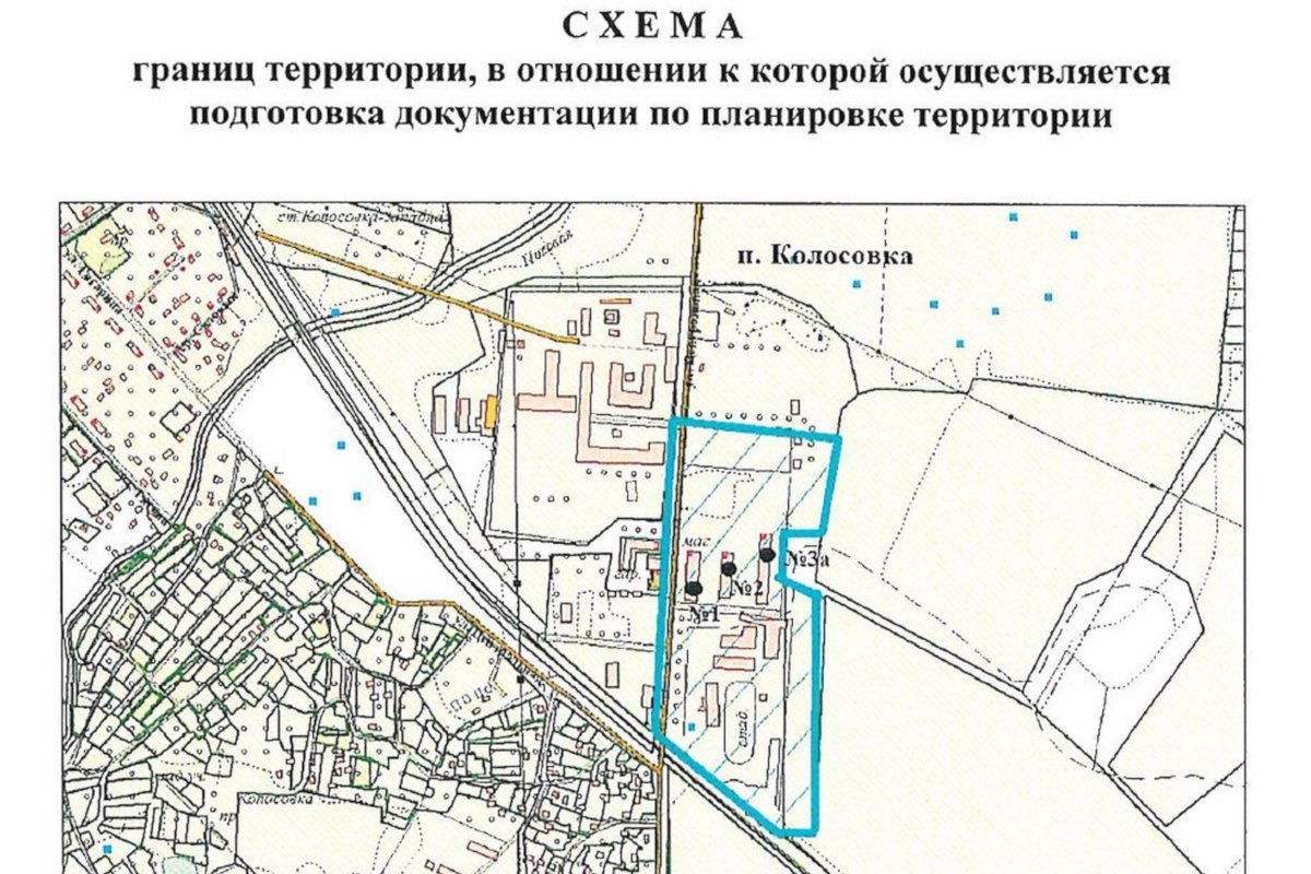 О разработке проекта планировки территории с проектом межевания в его составе в границах улицы Центральной в посёлке Колосовка