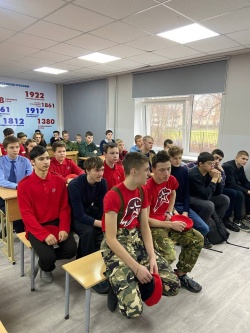Юнармейцы Зеленоградской школы побывали на семинаре по допризывной подготовке
