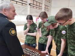Победителями муниципального этапа игры «Зарница» стали команды из Зеленоградской средней школы