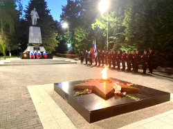 Зеленоградск в День памяти и скорби присоединился к общенациональной акции «Свеча памяти»