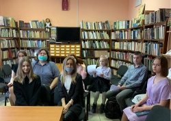 В Зеленоградской библиотеке школьники читали вслух русскую классику